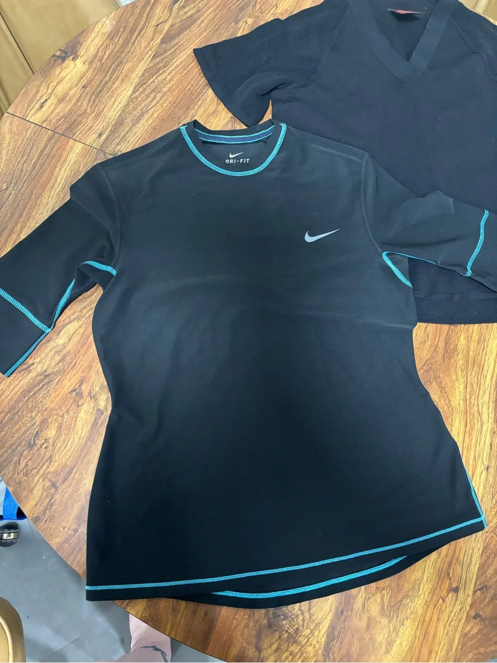 Bundle of Nike DriFit Compression Tee & Nike Tech Fly Knit DriFit Mesh Tee
